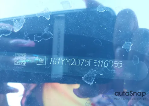 2015 Chevrolet Corvette Stingray Z51 из США, поврежденный, VIN 1G1YM2D75F5116955